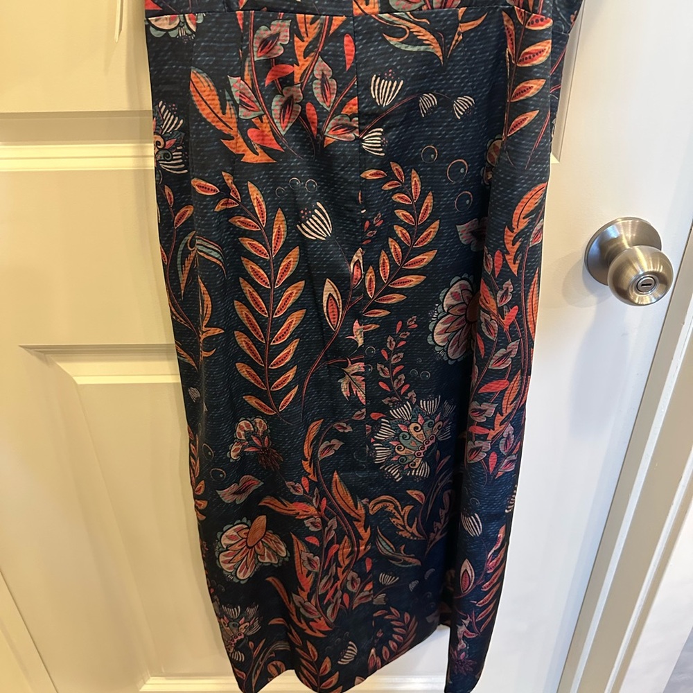 Aerie Navy and Pink Asymmetrical Dress - Picture 6 of 11